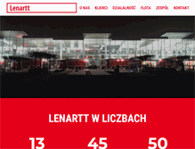 Tablet Screenshot of lenartt.com